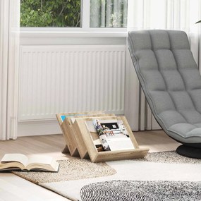 vidaXL Ράφι Περιοδικών με ράφι Δρύς Sonoma 53 x 40 x 28,5 εκ