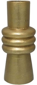 Βάζο Artiom 032481 14x14x33cm Gold Aluminium
