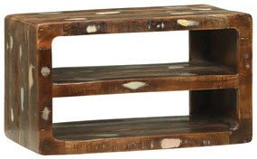 Ντουλάπι TV Πολύχρωμο 60 x 32 x 36 εκ. Μασίφ ανακυκλωμένο ξύλο