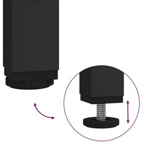 vidaXL Βοηθητικό Τραπέζι Καπνιστή Δρυς 55x38x45 εκ. Επεξεργασμένο Ξύλο