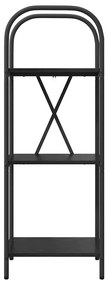 vidaXL Ράφι Βιβλίων Μαύρη δρυς 40 x 30 x 109 εκ Επεξεργασμένο ξύλο