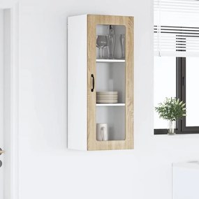 vidaXL Ραφιέρα τοίχου LUCCA Sonoma Δρυς 40 x 31 x 100 εκ.