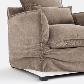 Καλύμμα πολυθρόνας από μελανζέ πολυεστέρα, ODNA