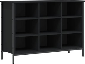 vidaXL Παπουτσοθήκη Μαύρη 100 x 35 x 70 εκ. από Επεξεργασμένο Ξύλο