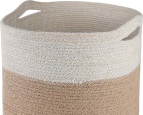 vidaXL Σετ Γλαστρών 2 pcs Φυσικό και Λευκό Ø 28 x 28 εκ