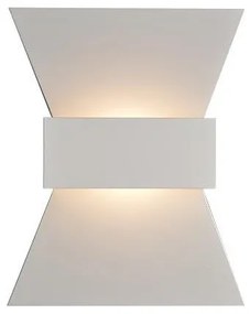 Απλίκα Φωτιστικό Τοίχου LED 6W 3000K Αλουμινίου ELEGANT 20Χ16Χ7CM ACA ZD81166LEDWH Λευκό