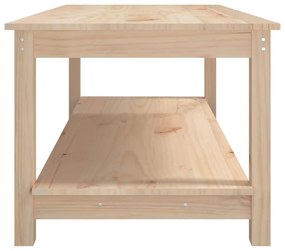 vidaXL Τραπεζάκι Σαλονιού 110 x 55 x 45 εκ. από Μασίφ Ξύλο Πεύκου