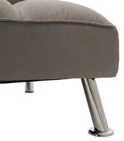 Καναπές - Κρεβάτι Rebel 3θέσιος Ύφασμα Γκρί 189x92x82 εκ. 189x92x82 εκ.