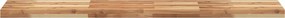 vidaXL Ράφι Κρεμαστό 120x30x4 εκ. Φινίρισμα Λαδιού Μασίφ Ακακία