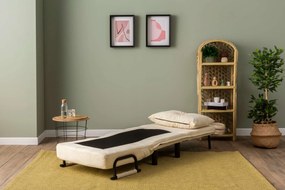 Πολυθρόνα-Κρεβάτι Κρέμα SENTO SINGLE 75x50x75