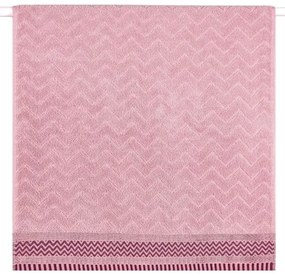 Πετσέτα Forza 14 Pink-Violet Purple Kentia Χεριών 30x50cm 100% Βαμβάκι