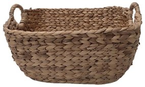 Καλάθι Διακοσμητικό 00.06.66244 40x32x18cm Natural Υδροϋάκινθος