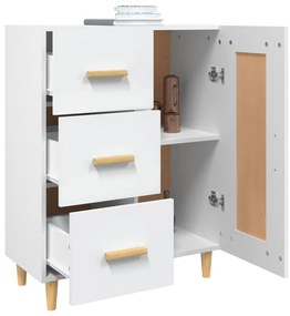 vidaXL Ντουλάπι Λευκό 69,5 x 34 x 90 εκ. από Επεξεργασμένο Ξύλο