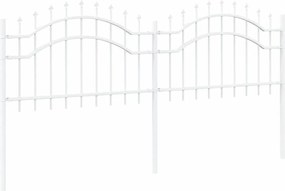 vidaXL Φράχτης Κήπου Kampen Λευκό 240 x 202,5 εκ