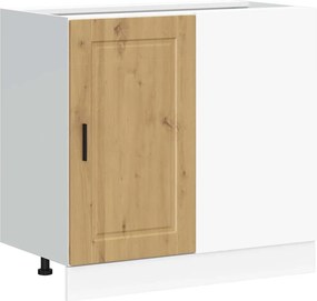 vidaXL ντουλάπι βάσης κουζίνας Porto Δρυς τεχνίτης κατασκευασμένο ξύλο