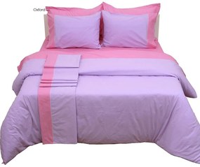 Μαξιλαροθήκες Supreme Collection Σετ 2τμχ Oxford Fucshia Viopros 50Χ70 50x75cm 100% Cotton