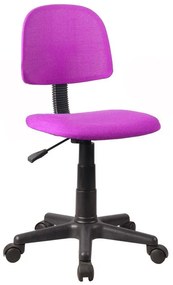 Office Chair 8103 without Arms Fylliana Purple 38*45*77/89 cm