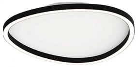 Φωτιστικό Οροφής - Πλαφονιέρα 23205 40x6cm Led 29W 3000K Dimmable Triac Black