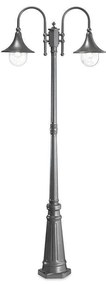 Φωτιστικό Δαπέδου Cima 246833 83x216x25cm 2xE27 60W Anthracite Ideal Lux Aluminium