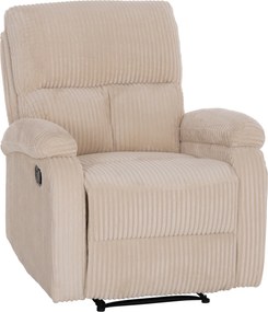ΠΟΛΥΘΡΟΝΑ RELAX DIONI HM3296.12 ΜΠΕΖ ΡΙΓΕ ΥΦΑΣΜΑ 85x90x100Υεκ.