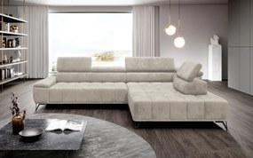 Γωνιακός καναπές Priscilla-Δεξιά-Leuko