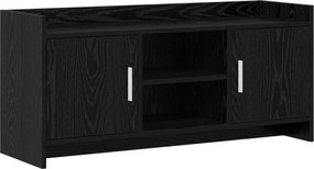 vidaXL Ντουλάπι TV 102 x 33 x 47 εκ Μαύρη Δρυς Επεξεργασμένο Ξύλο