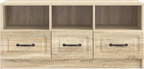 vidaXL Ντουλάπι TV Sonoma Δρυς 102 x 34,5 x 47 εκ Επεξεργασμένο Ξύλο