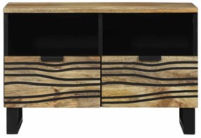 vidaXL Έπιπλο Τηλεόρασης Καφέ 70 x 33 x 46 εκ Μασίφ ξύλο μάνγκο