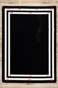 Χαλί HAMPTON Πλαίσιο μαύρο - ΠΡΟΪΟΝ ΔΕΥΤΕΡΗΣ ΚΑΤΗΓΟΡΙΑΣ