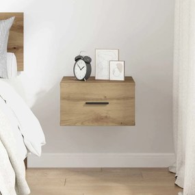 vidaXL Κομοδίνο artisan δρυς 35 x 35 x 20 εκ Επεξεργασμένο ξύλο