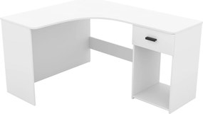 Γωνιακό γραφείο Cornetto-Leuko - 155.00Χ55.00Χ75.00cm