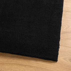 vidaXL Χαλί HUARTE με Κοντό Πέλος Μαλακό/ Πλενόμενο Μαύρο 60x110 εκ.
