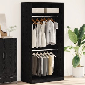 Armoire Black Oak vidaXL - 100x50x200 εκ.