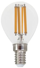 LED FILAMENT E14 G45 6W 6500K 230V AC 780LM RA80 - 6500K - BOVA6CW