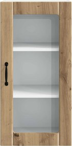 vidaXL Ραφιέρα τοίχου PORTO 2 pcs Artisan Oak Επεξεργασμένο ξύλο