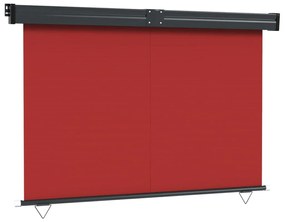 Σκίαστρο Βεράντας Πλαϊνό Κόκκινο 165 x 250 εκ. - Κόκκινο