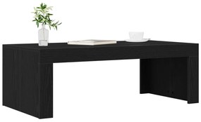 vidaXL Τραπεζάκι Καφέ Μαύρο Δρυς 102x50x35 εκ. Επεξεργασμένο Ξύλο