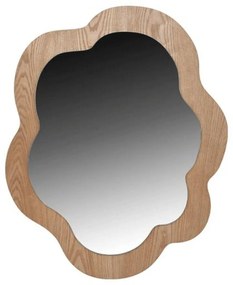 Καθρέπτης Τοίχου 140-223-002 66x3x79cm Natural Mdf,Γυαλί