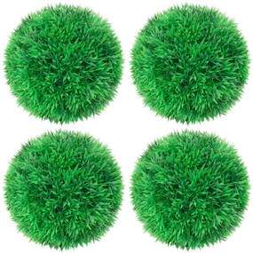 Πυξάρι Τεχνητό Σχήμα Μπάλας 4 τεμ. 12 εκ.