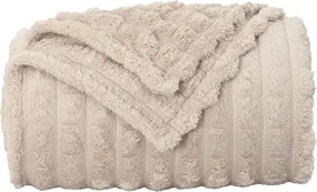 vidaXL Ριχτάρια 6 pcs Μπεζ 200 x 150 cm Μαλλί