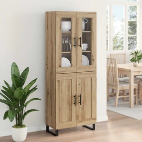 vidaXL Highboard 2 pcs Artisan Oak 69,5 x 34 x 180 εκ.