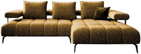 Γωνιακός καναπές Magnito-Moustardi-Δεξιά