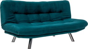 3-Seat Sofa-Bed Misa Small Sofabed - Petrol Green Petrol Green