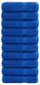 Πετσέτες Χεριών Premium SOLUND 10 Τεμ Μπλε 50x100εκ 600γρ/μ²