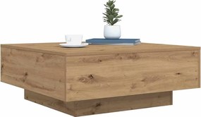 vidaXL Τραπεζάκι σαλονιού Artisan Oak 80 x 80 x 31 cm