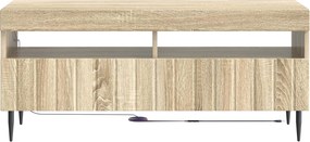 vidaXL Ντουλάπα LED Τηλεόρασης Sonoma Δρυς Επεξεργασμένο Ξύλο