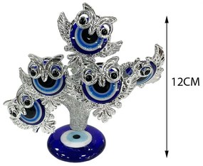 Διακοσμητικό με μπλε μάτια - Decoration with blue eyes