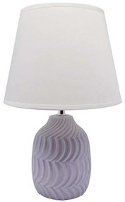 Φωτιστικό Επιτραπέζιο 819270 22,5x22,5x34,5cm 1xΕ14 40W Lilac-Purple Ankor