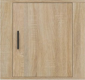 vidaXL Κομοδίνα Επιτοίχια 2 τεμ. Sonoma Δρυς 50x30x47 εκ.