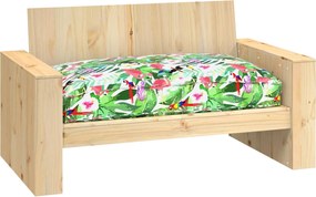 vidaXL Μαξιλάρι Floral Πολύχρωμο 120 x 80 x 12 cm Ύφασμα Όξφορντ